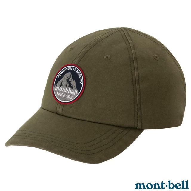 【mont-bell 】WO STRETCH COTTON CAP 棒球帽.鴨舌帽.防曬遮陽/2108193 KH 卡其✿30E010